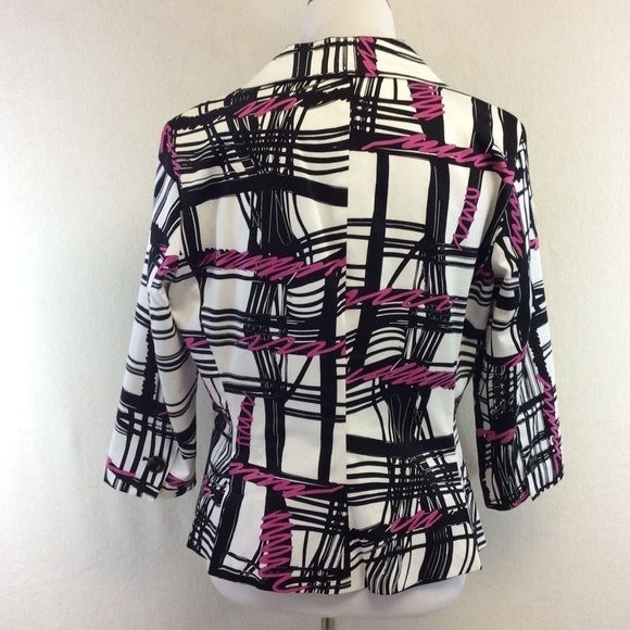 Sandro Sportswear graphic print one button blazer - Picture 8 of 8